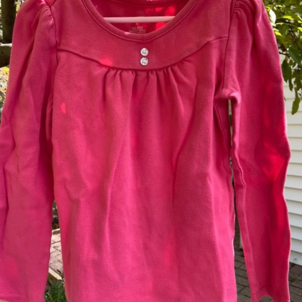 Gymboree girls pink long sleeve